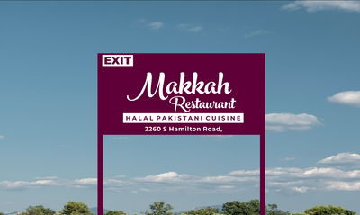 Yard sign for Saeed