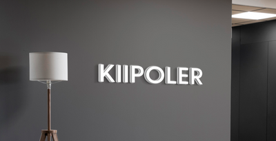 3d metal backlit for kiipoler