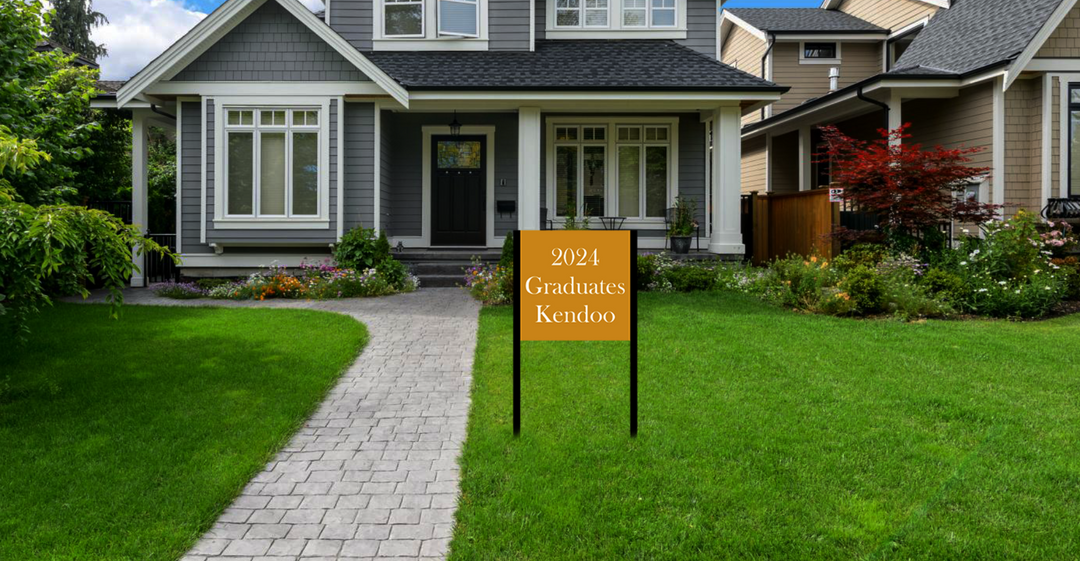yard sign for tonja