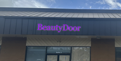 3D Metal Backlit Sign with raceways for Manoj Kumar