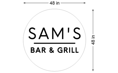 Business Signs for Sam