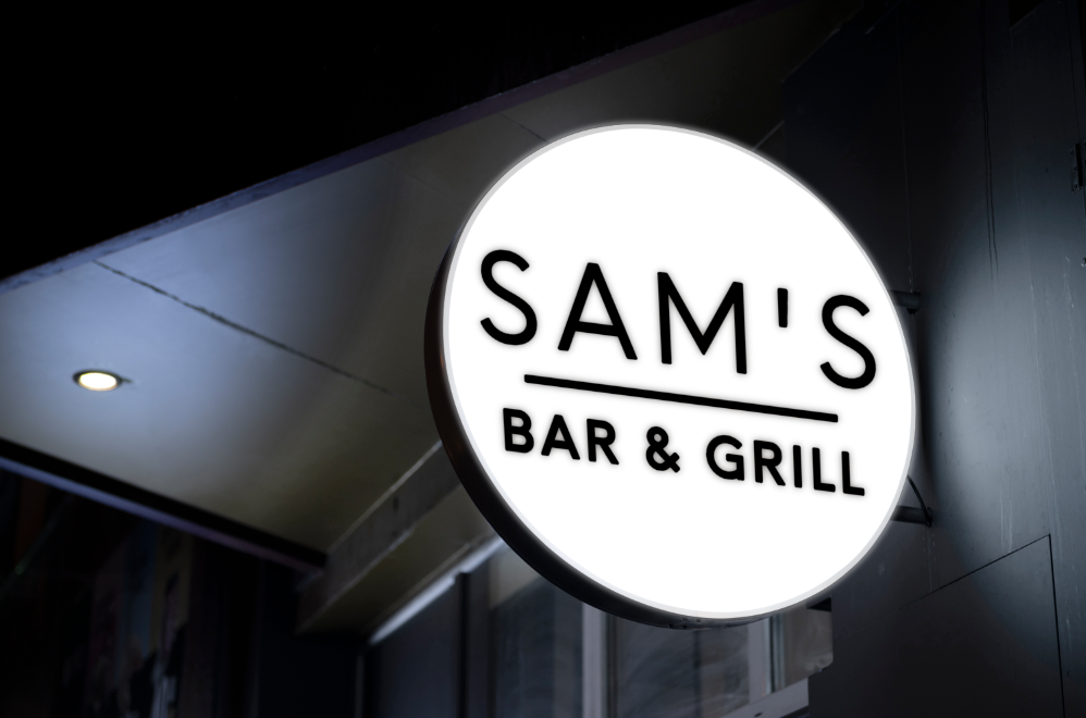 Business Signs for Sam