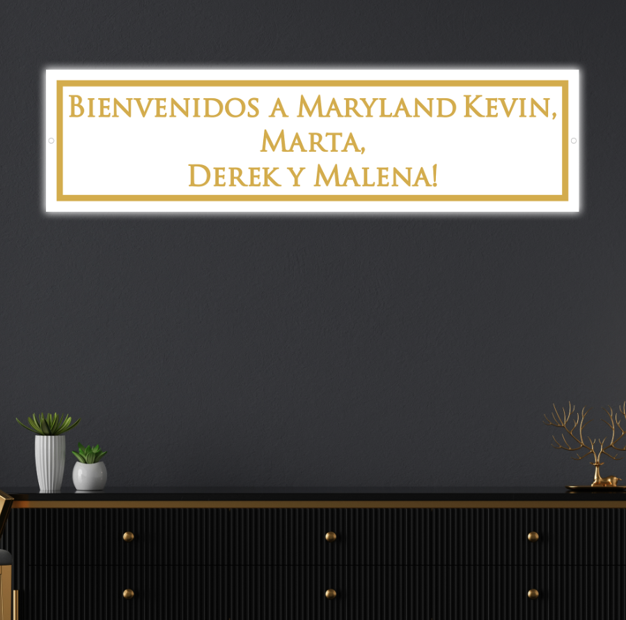 Business signage for live chat