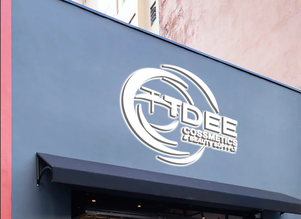 3D Acrylic Double Lit Sign For Tina Togba