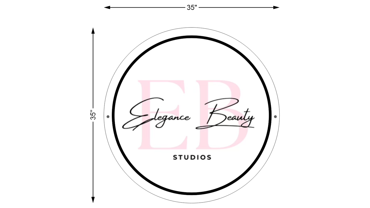 UV Acrylic Backlit Sign For jocelyn garcia