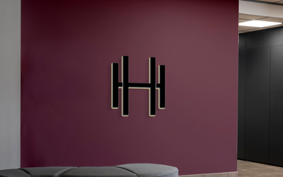 3D Metal Backlit Sign For Lekhani Mahendran