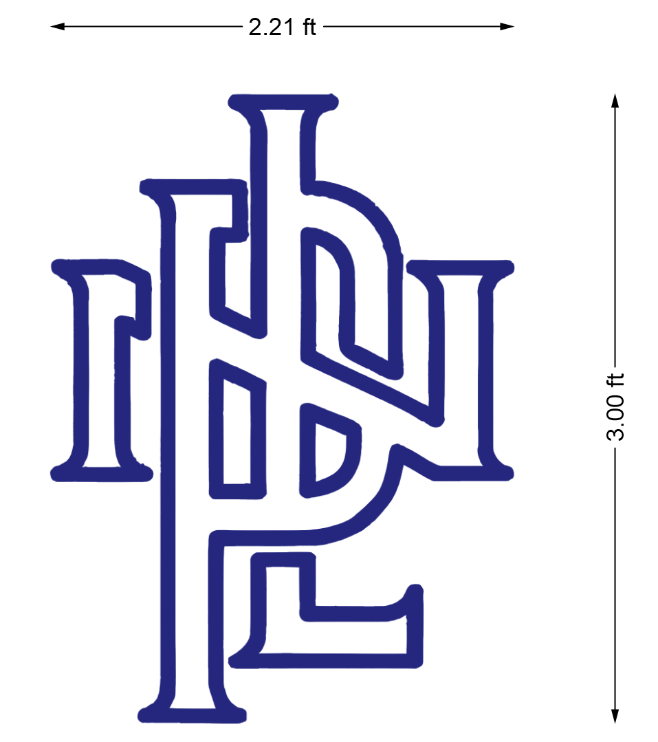 3d acrylic frontlit for Alonso Brito