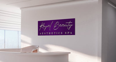 Business signage for Monica Adams