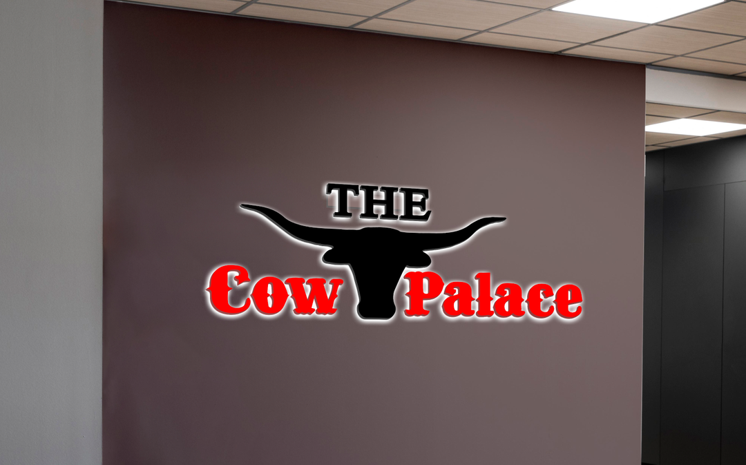 3D Metal Backlit Sign For Shaina wiker