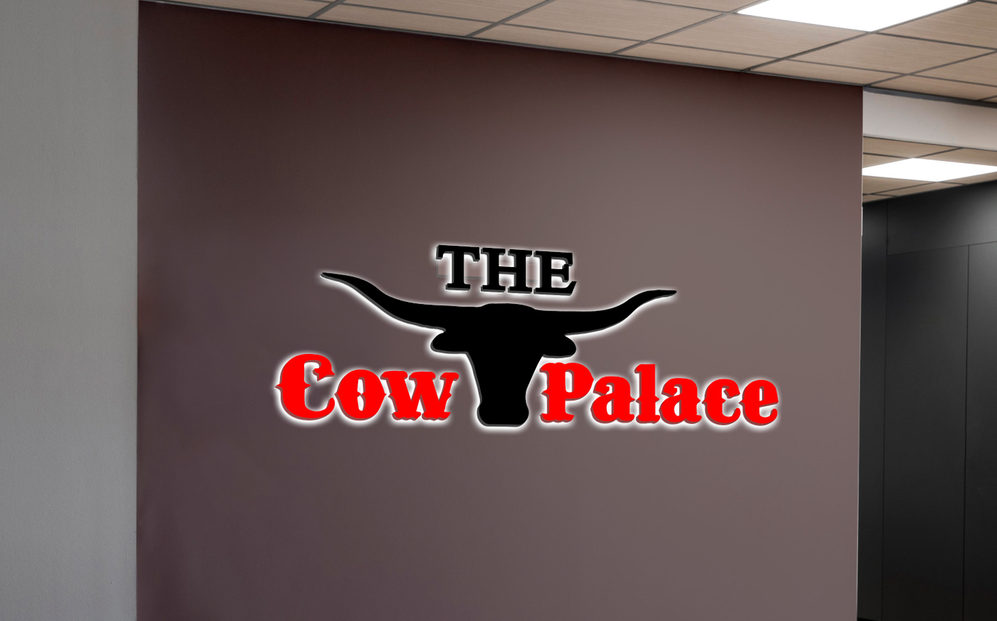 3D Metal Backlit Sign For Shaina wiker