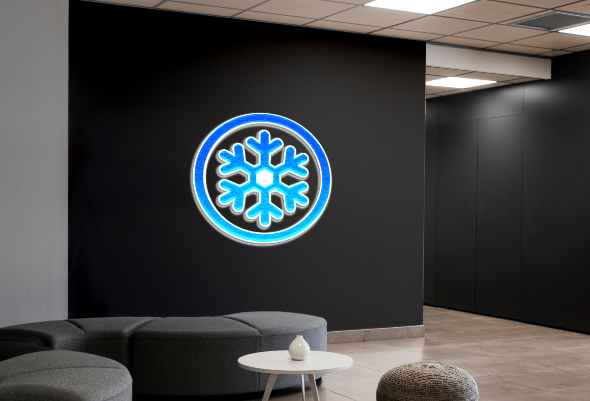 3D UV Metal Back-lit Sign For Jonathan Payton