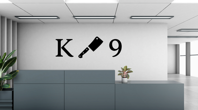 5mm metal sign for K-9 Butcher