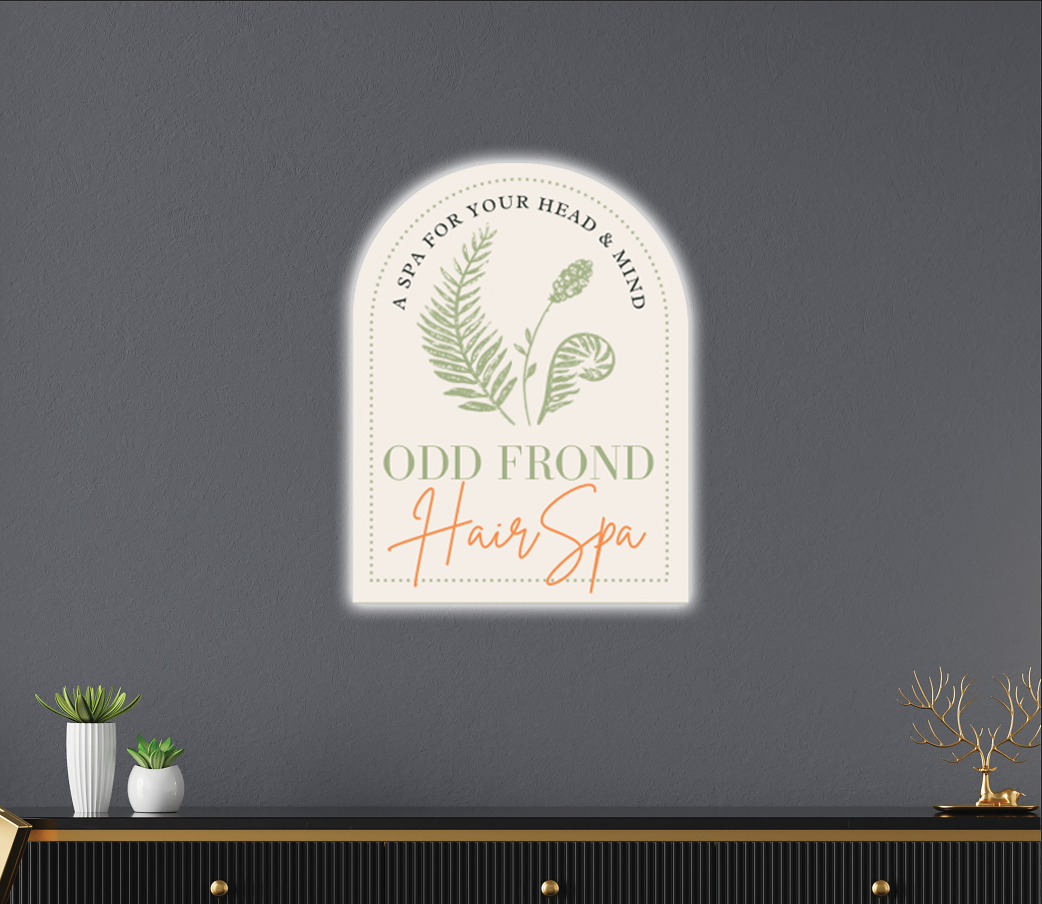 Neon Acrylic Sign For Ashlee Ann Crosno