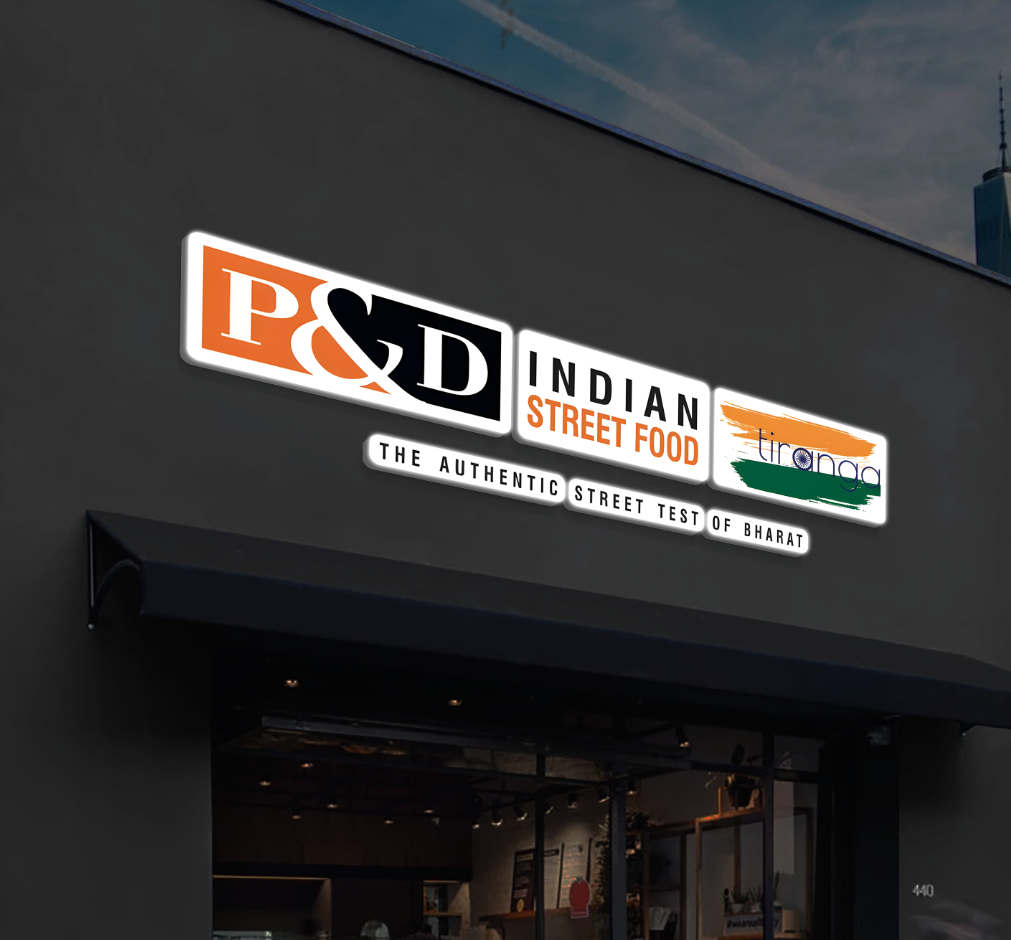 3D Acrylic Frontlit Sign for Yash Patel