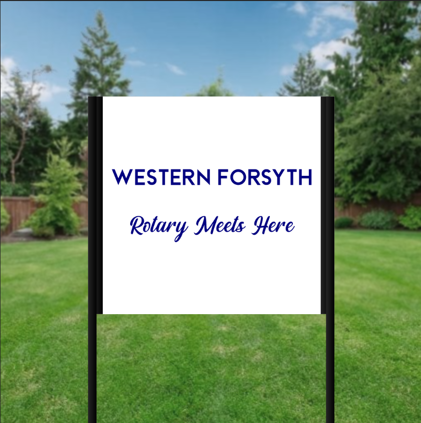 Yard sign for Andrea Misel