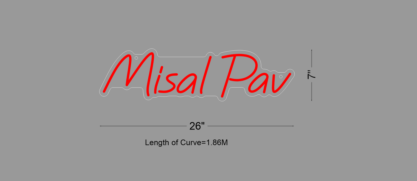 LED neon sign for Yash Patel