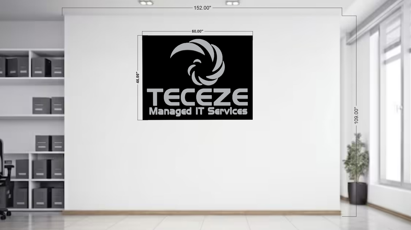 5mm metal sign with 2mm backboard for Ganesh