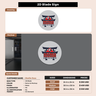 Custom Signs for Shellie Ross