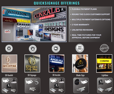 10MM Acrylic Sign For Marcel Fluckiger