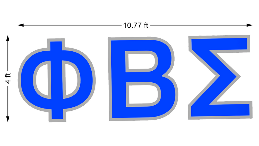 Metal Letters Sign for Rudy Ocampo