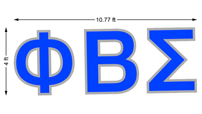 Metal Letters Sign for Rudy Ocampo