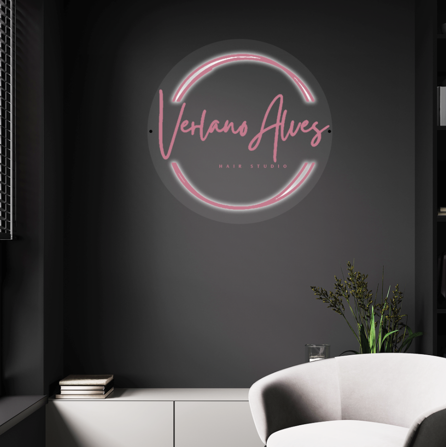 neon acrylic for Verlano Alves
