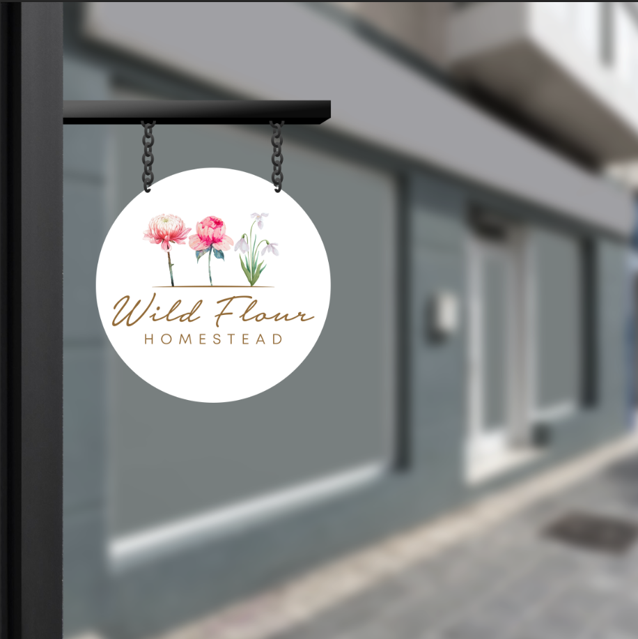 2D Blade Sign For Sarah Peters