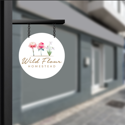 2D Blade Sign For Sarah Peters