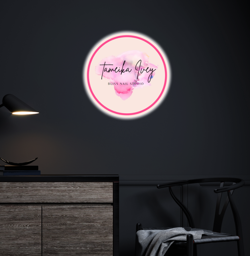 Neon Acrylic Sign For tameika