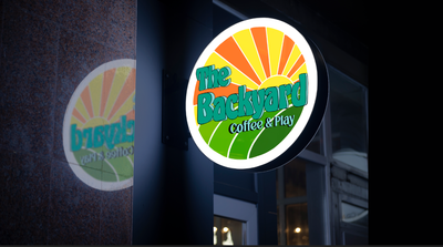 Light Box Sign for Jordan Green