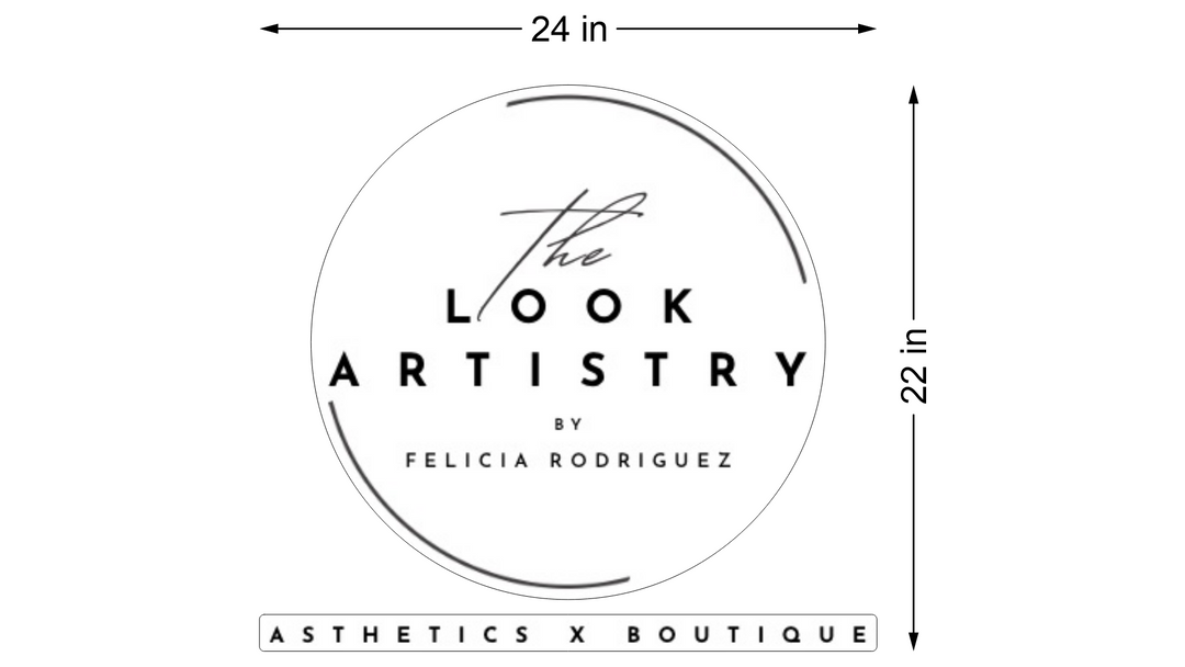 Business signage for Felicia Rodríguez