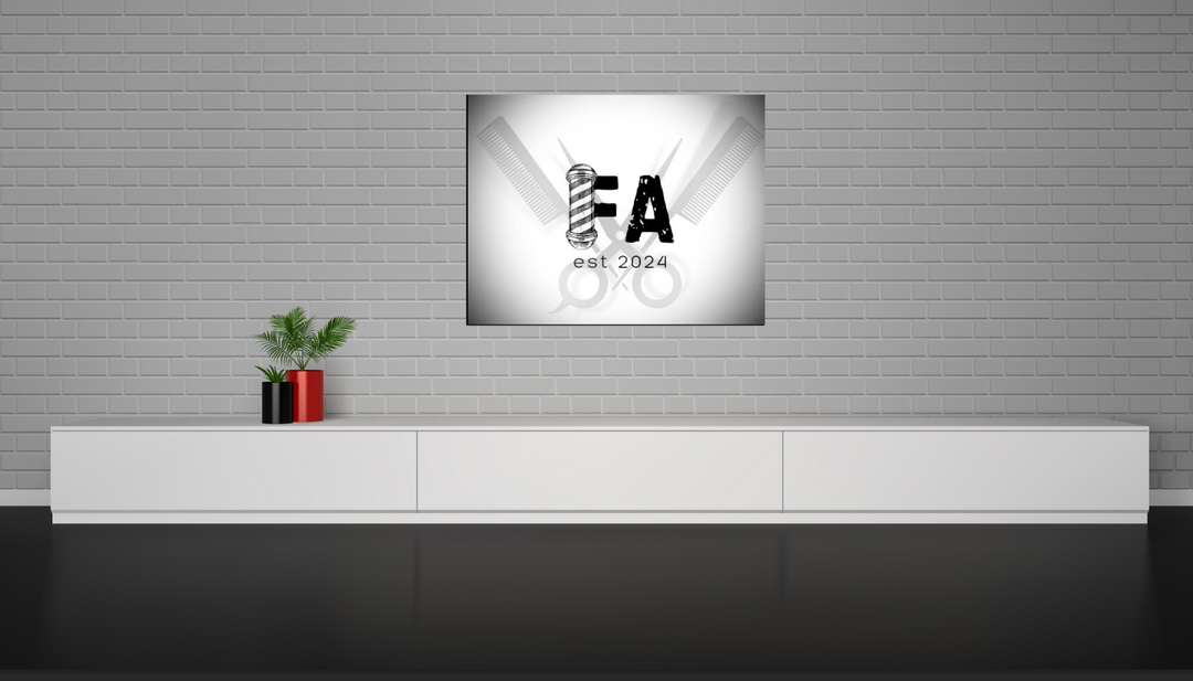 5MM UV Metal Sign For Hussain huss