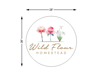 2D Blade Sign For Sarah Peters