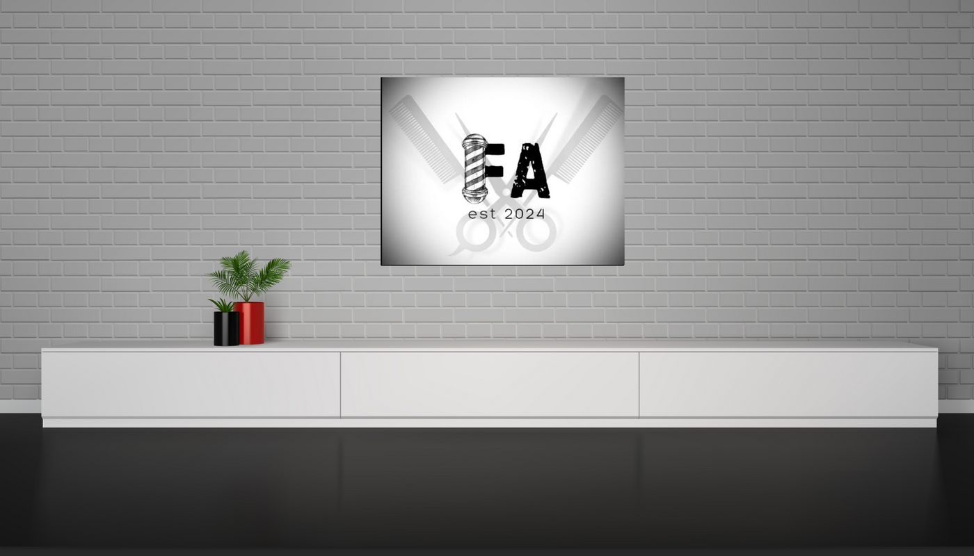 5MM UV Metal Sign For Hussain huss