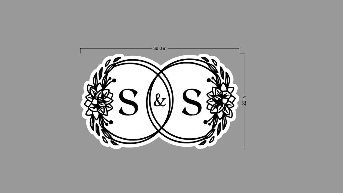 Business signage for Sarah Flores