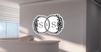 Business signage for Sarah Flores