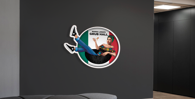 Business signage for Leanah Nau