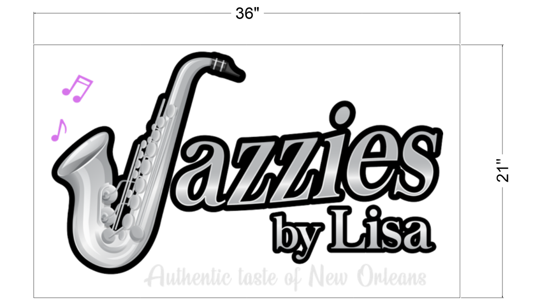 2d blade sign for Jazzies Bylisa
