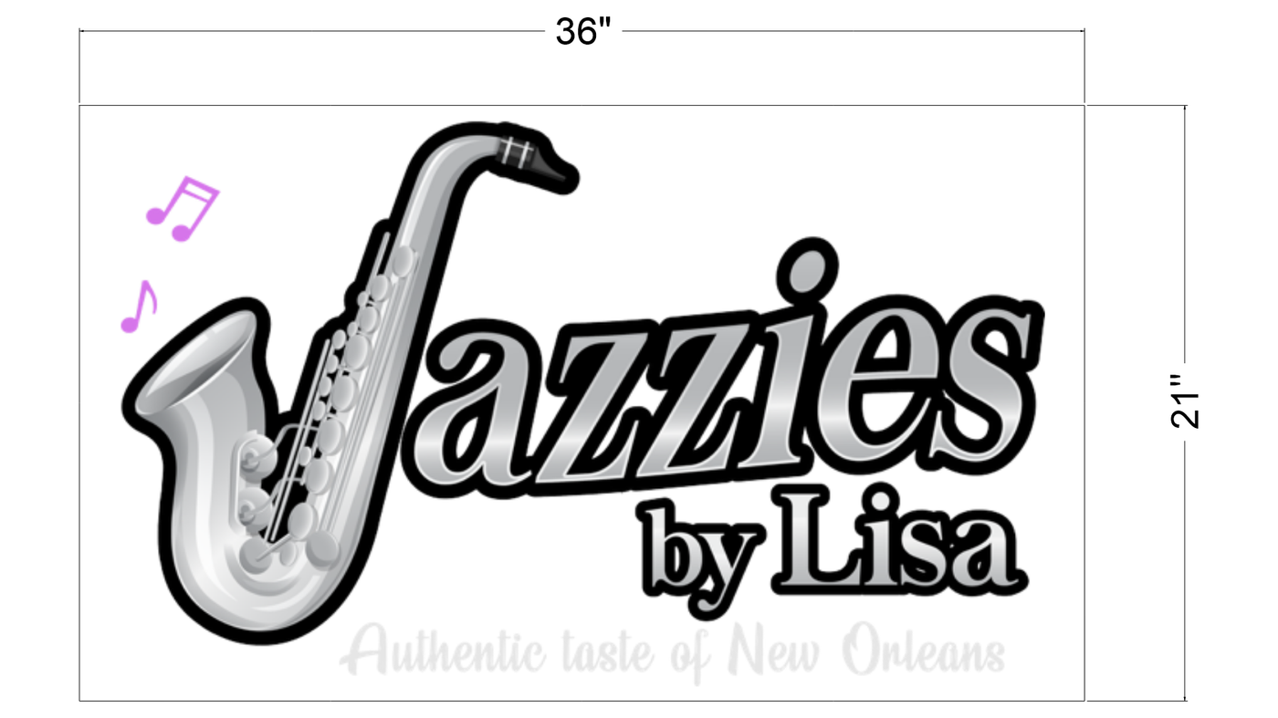 2d blade sign for Jazzies Bylisa