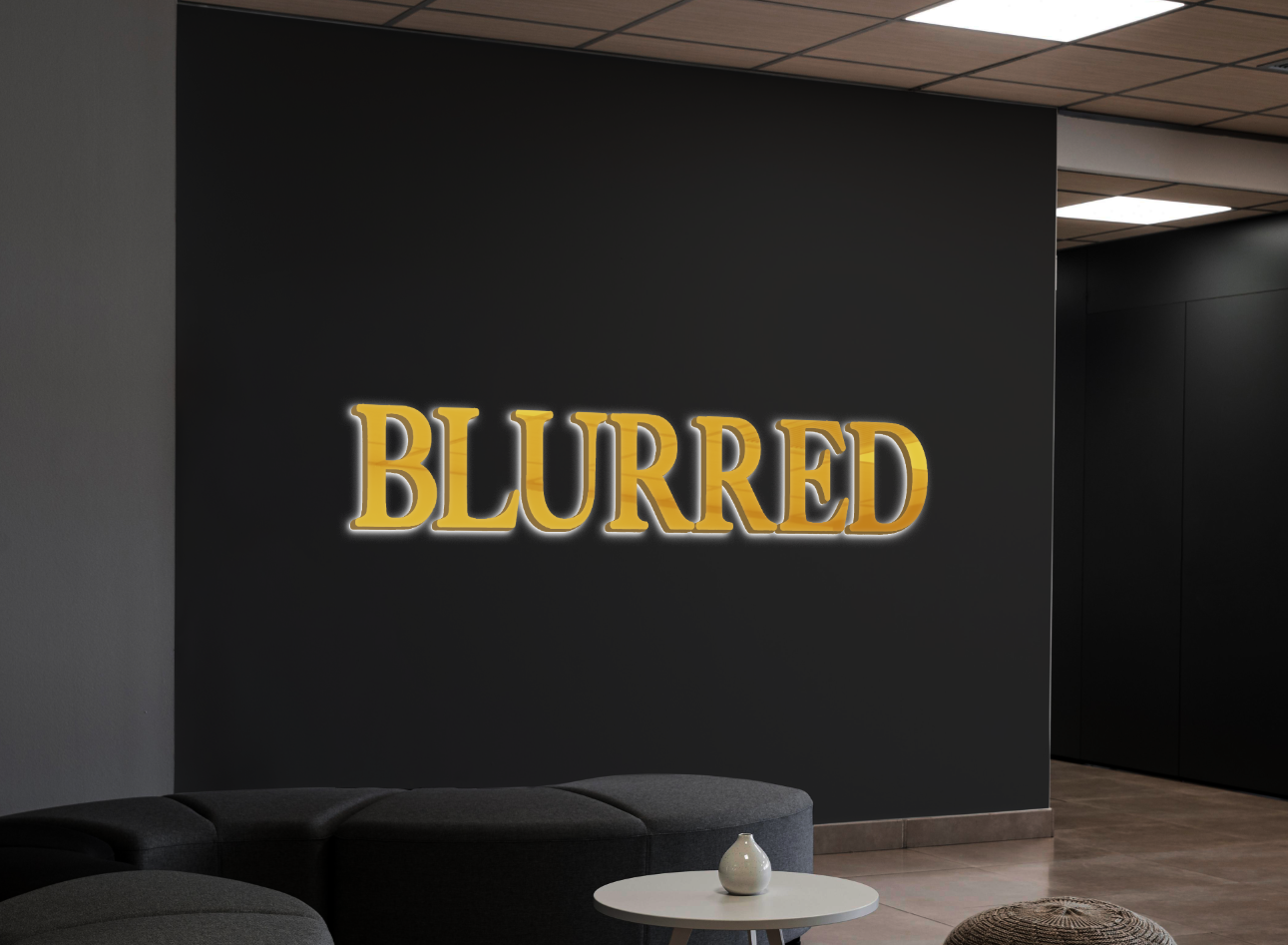 3D UV Metal Backlit Sign For Cristian Mangual