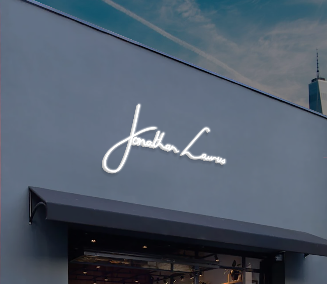Business signage for jonathan