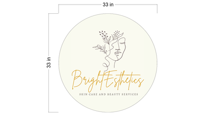 Business signage for Courtney Bright