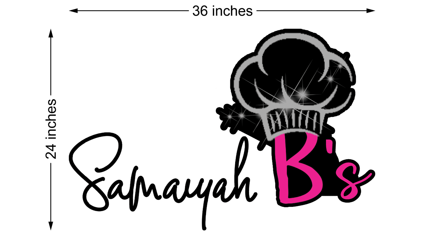 Business Signage for Samaiyah Bullock