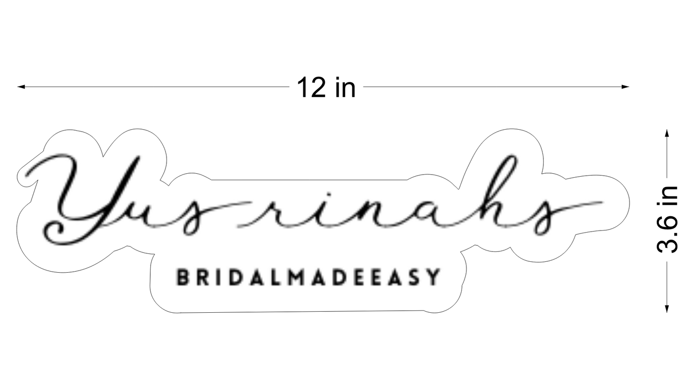 Business signage for Jamila Sufi