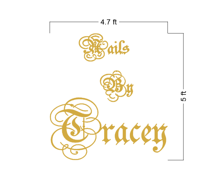 5mm metal sign for Art