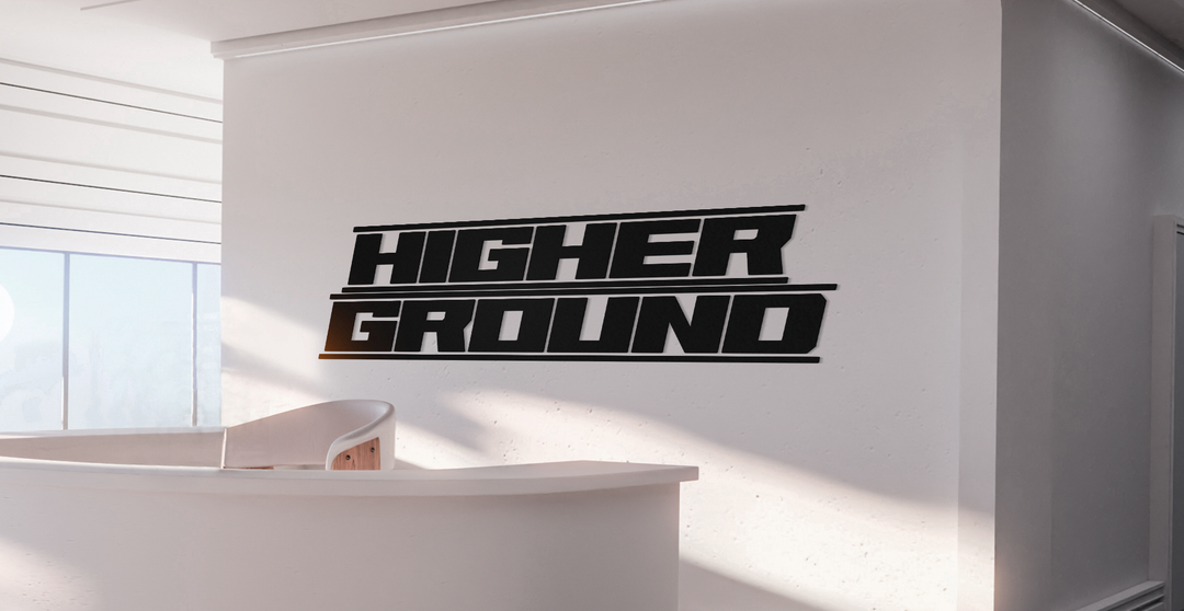 Business signage for Anna Golv