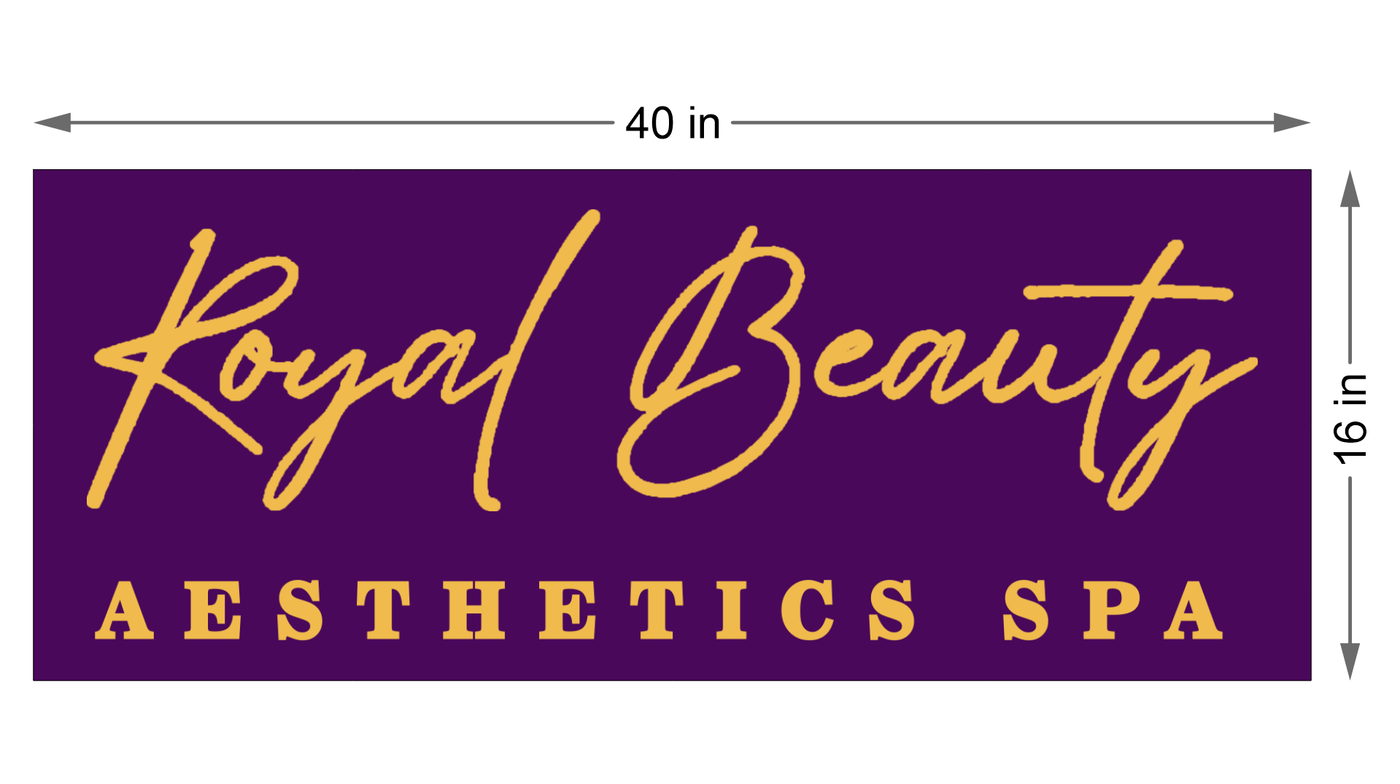 Business signage for Monica Adams