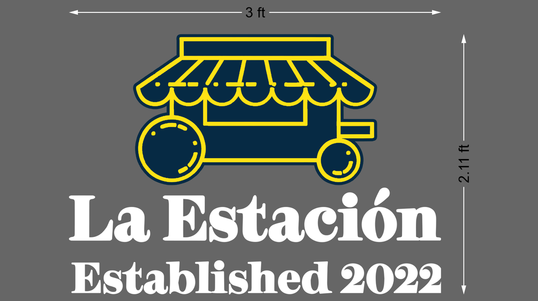 Business signage for Jessica Pena