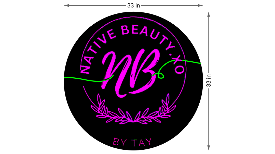 Neon acrylic for Taylor Chavis
