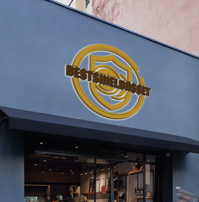 Business signage for Bestshieldasset